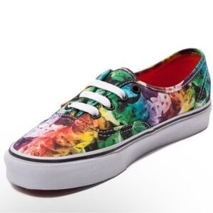 VANS VGUE-RARE LIMITED EDITION THE WALL UNISEX RAINBOW CAT SNEAKERS